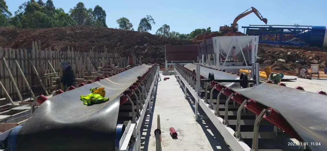 兴义输送皮带机的结构、类型及应用维护要点